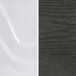 Ледено бяло / сиво