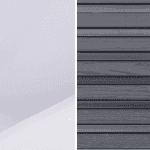 Лунна слонова кост / Сиво оребрено