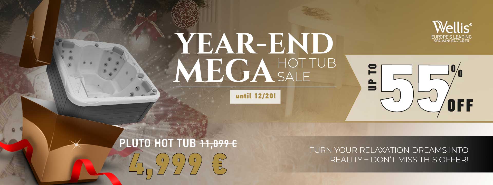 Wellis Hot Tub Sale